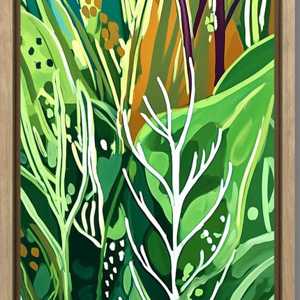 Magic greenery #6, 150x50cm
