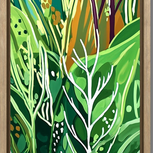 Magic greenery #6, 150x50cm