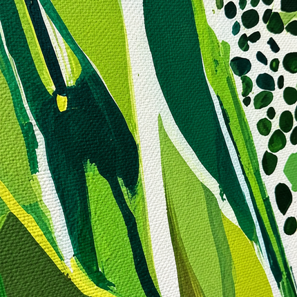 Magic Greenery #3 ,  130x130 cm