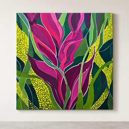 Tropical Leaves Dance #3