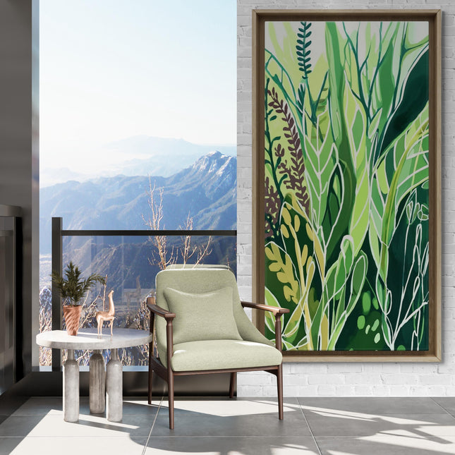 Magic Greenery #9 150x75 cm
