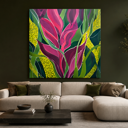 Tropical Leaves Dance #3
