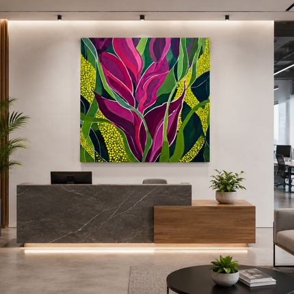 Tropical Leaves Dance #3