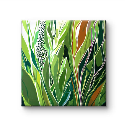 Magic Greenery #3 ,  130x130 cm