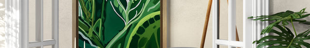 Magic greenery #6, 150x50cm