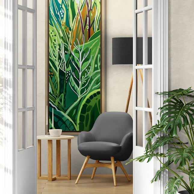 Magic greenery #6, 150x50cm