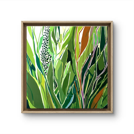 Magic Greenery #3 ,  130x130 cm