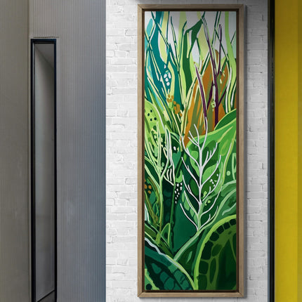 Magic greenery #6, 150x50cm