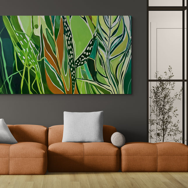 Magic greenery #13, 200x100cm
