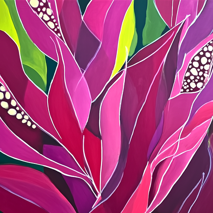 Tropical Leaves Dance #4
