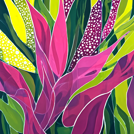 Tropical Leaves Dance #6